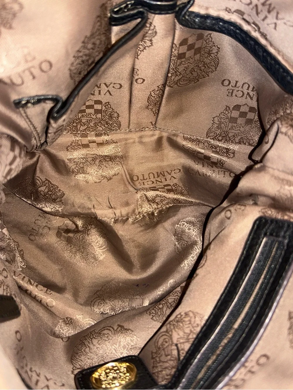 Vince Camuto Leather Satchel